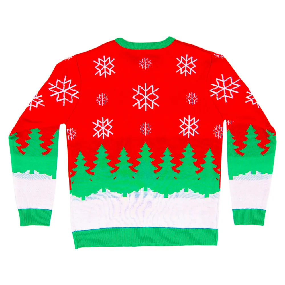 3D Mirror Ugliest Sweater Award Sweater