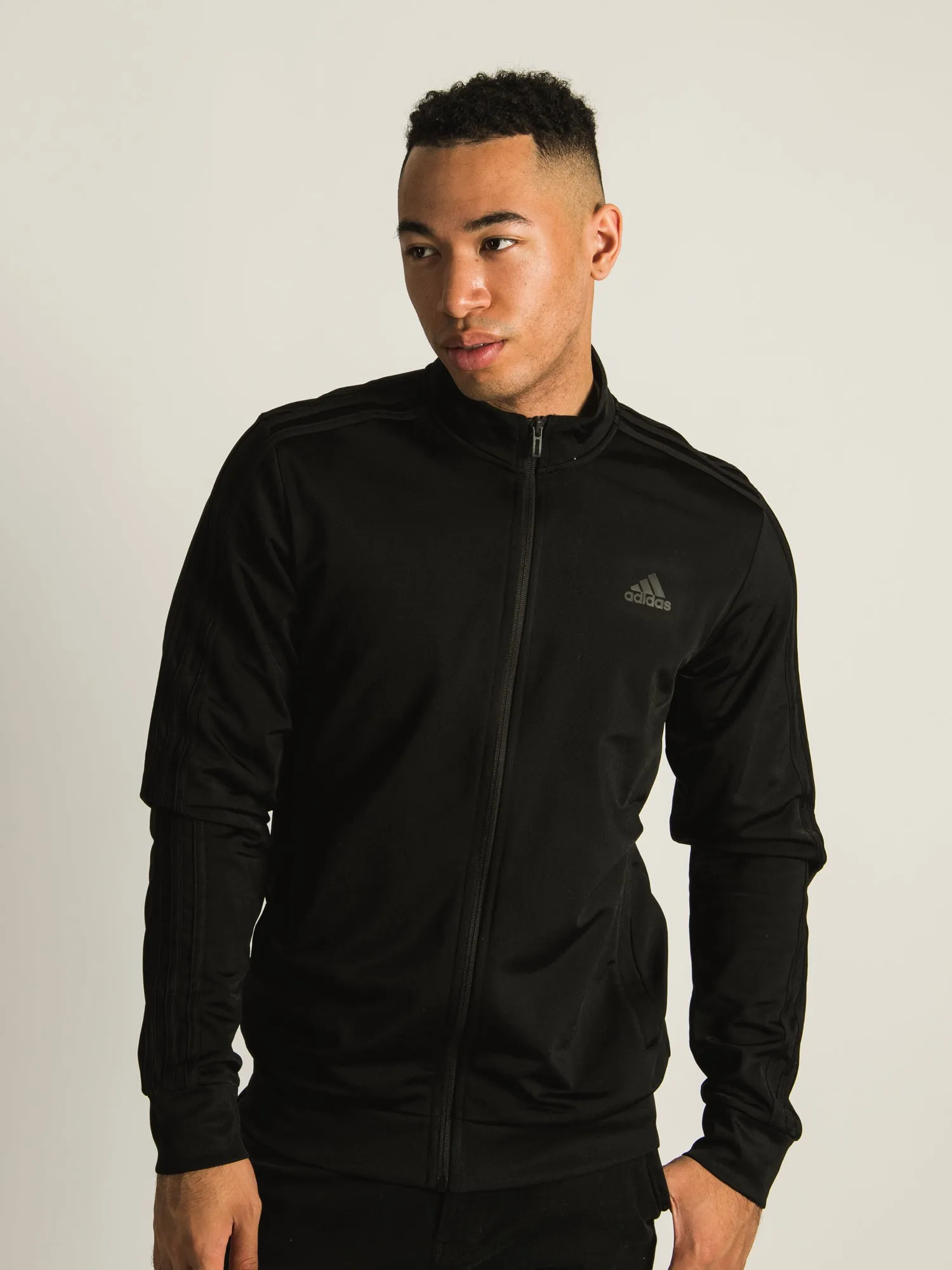 ADIDAS 3STRIPE TRACK FULL ZIP  - CLEARANCE