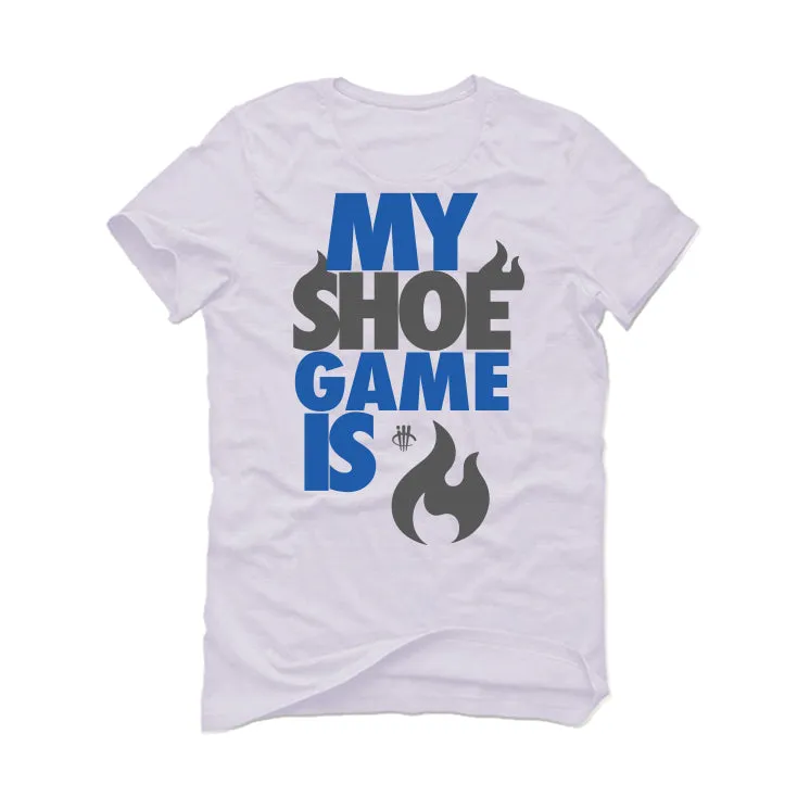 Air Jordan 2 Low Varsity Royal - White T-Shirt (MY SHOE GAME)