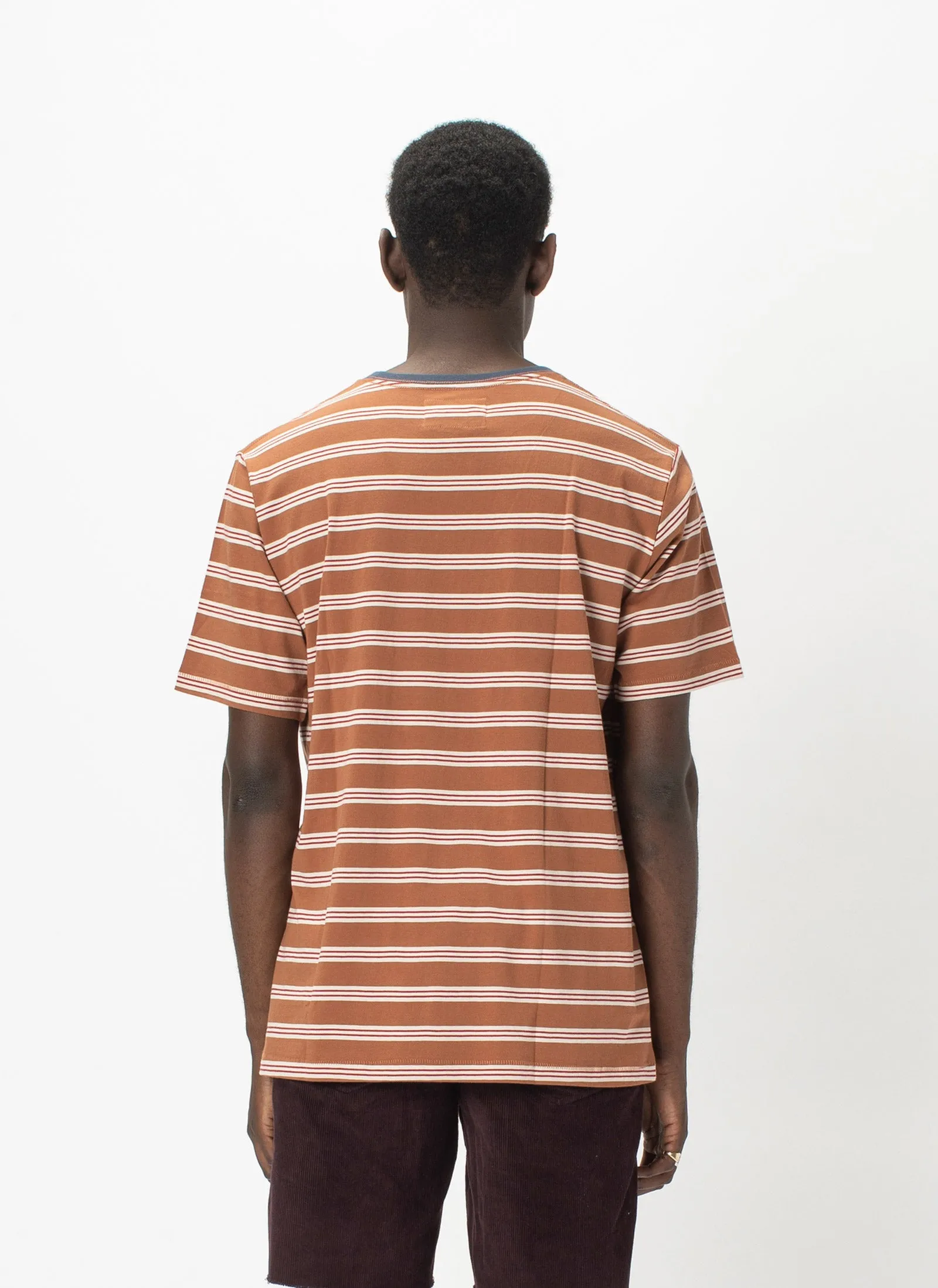 B.Cools Embro Tee Clay Stripe