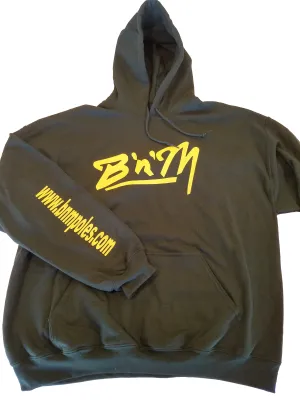 B'n'M Hoodie Green/Gold