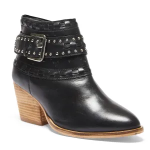 Bossy Boot in Black Leather