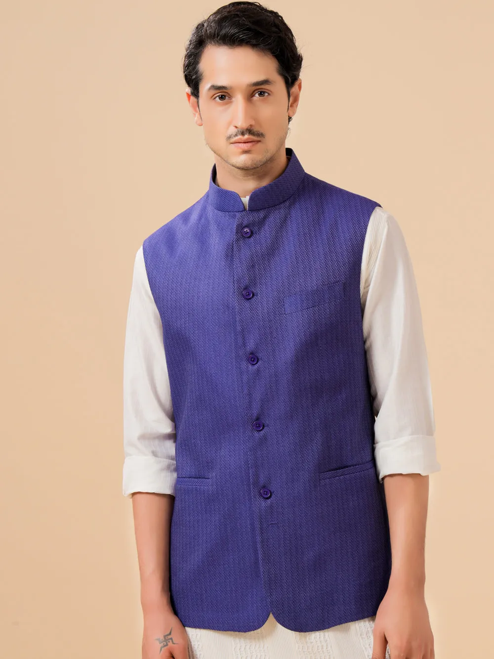 Classic Blue Waistcoat