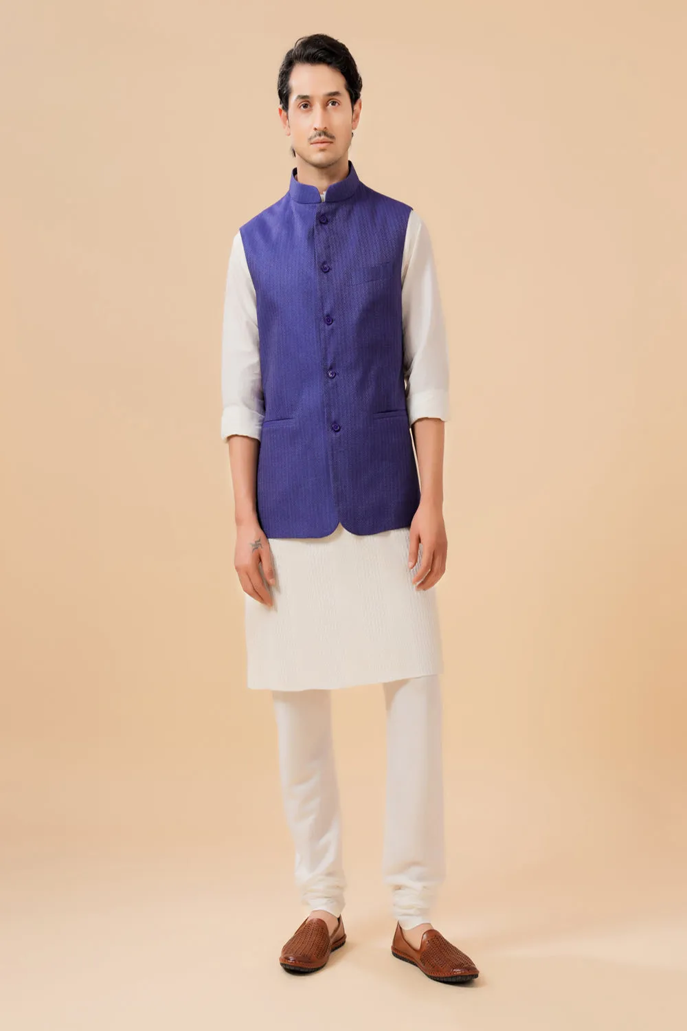 Classic Blue Waistcoat