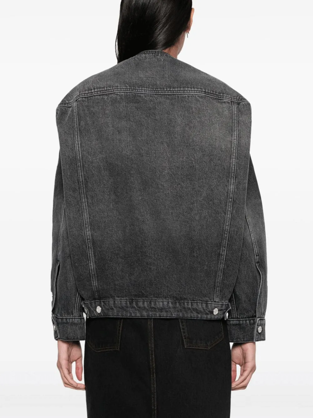 Cocoon Stonewashed Denim Jacket