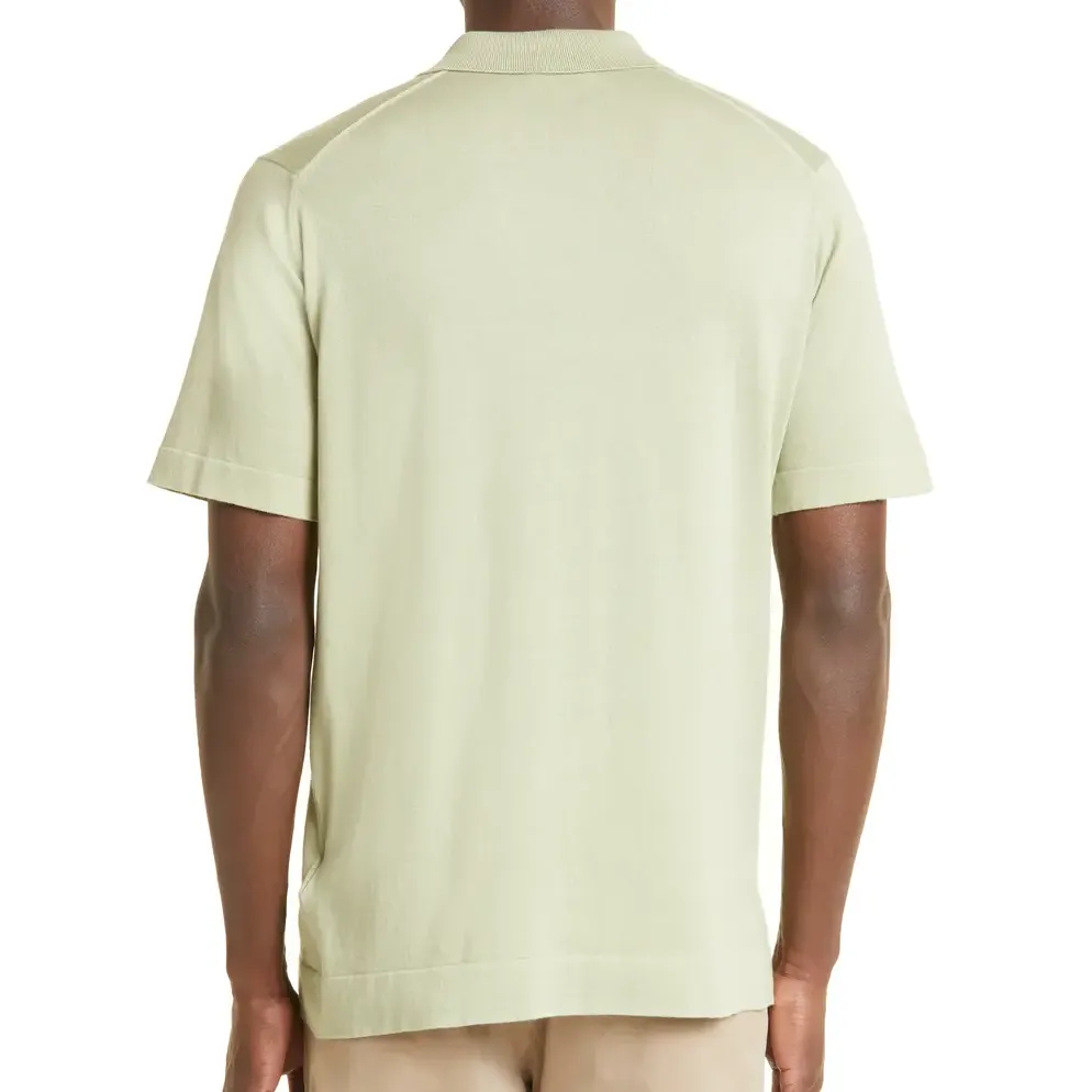 Desert Green Mycroft Sea Island Cotton Polo