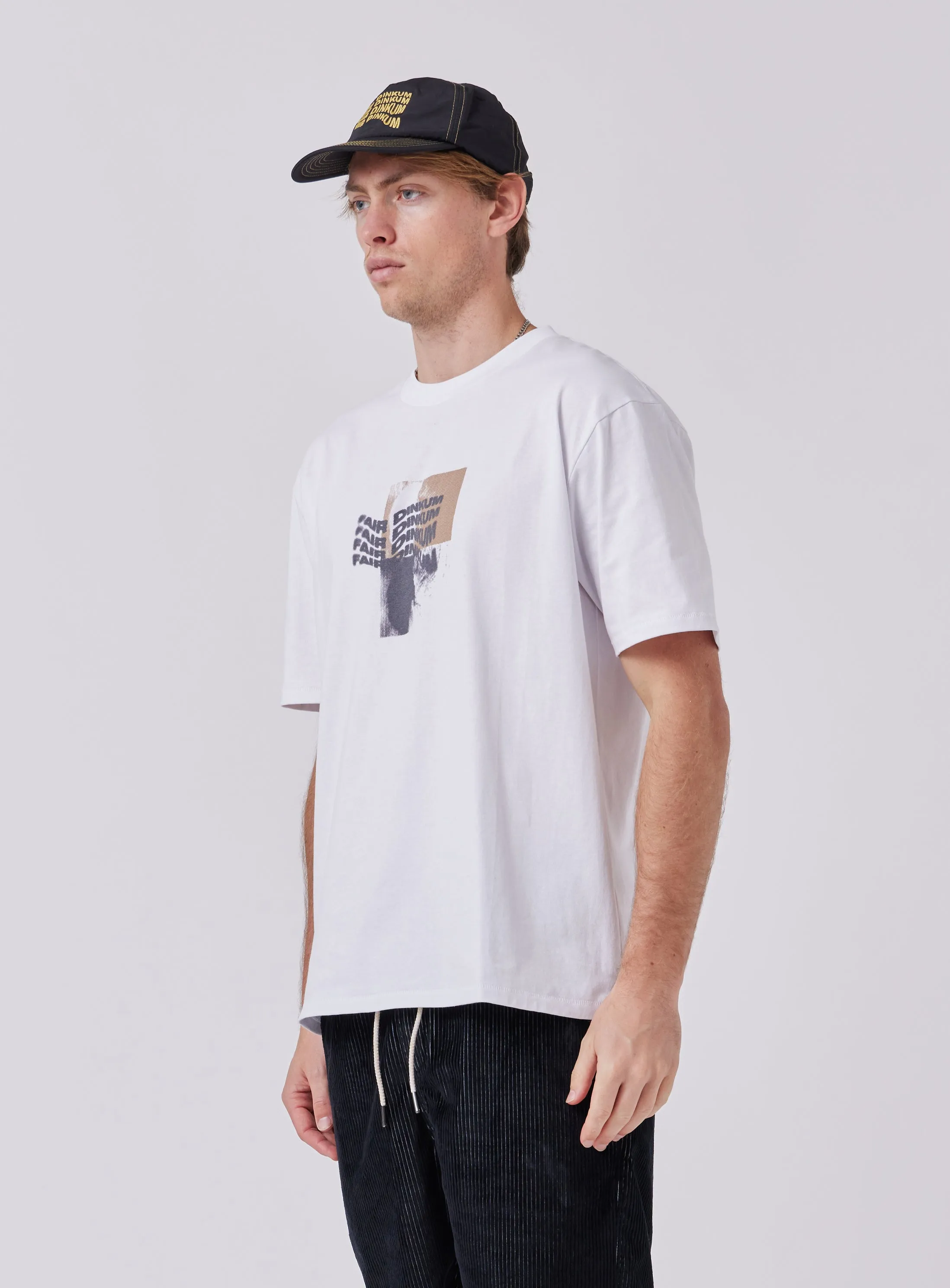 Dinkum Tee White