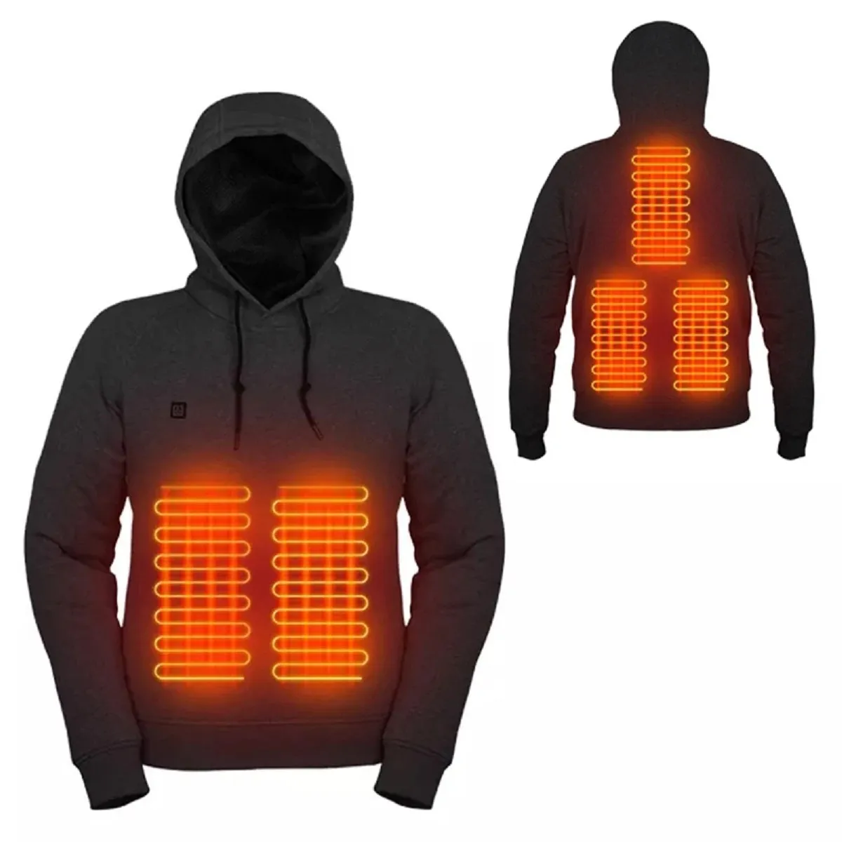 Electric Heating Sweaters Hoodies Winter Warm Heated Clothes