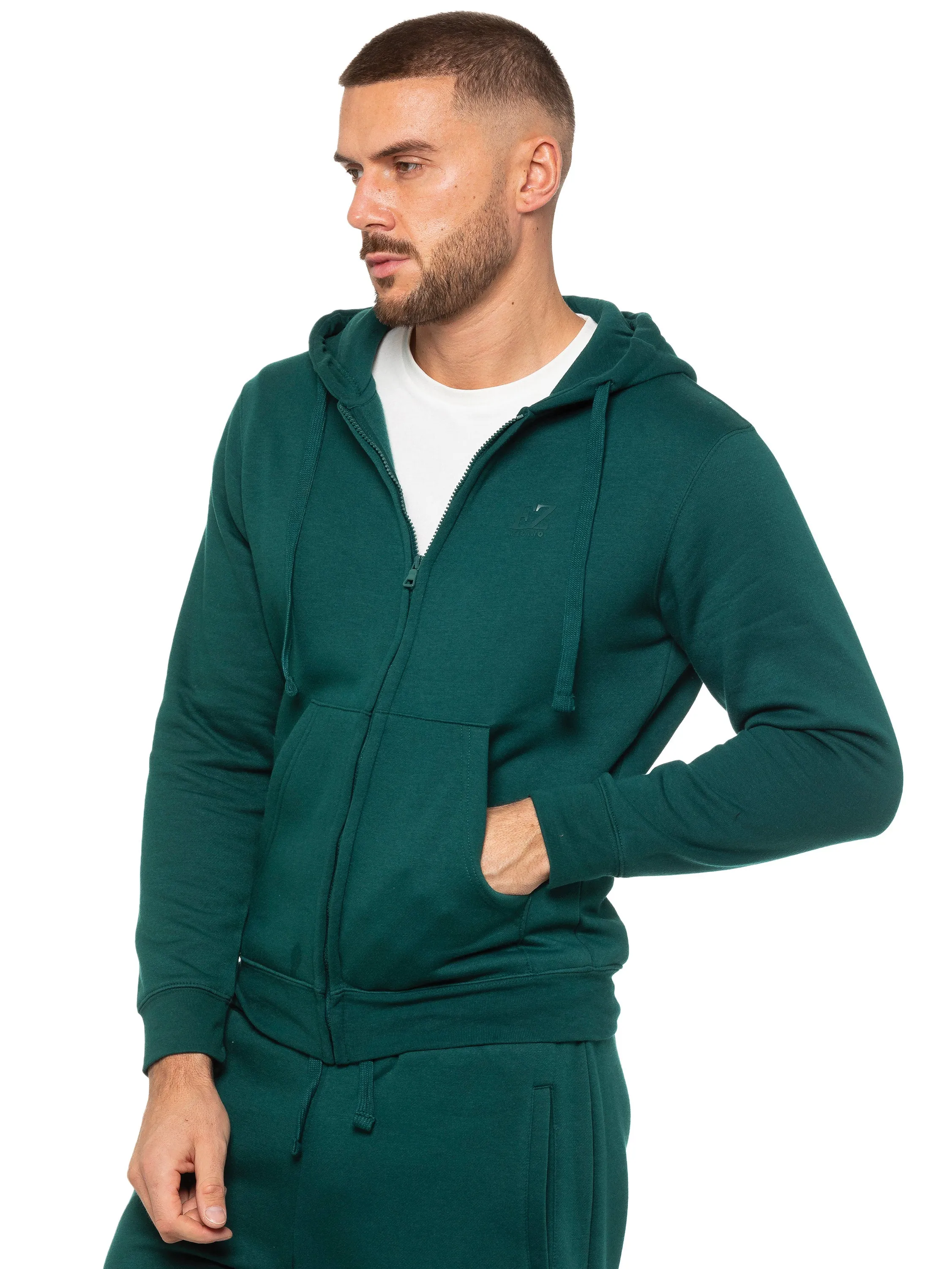 Enzo | Mens Zip Hoodie