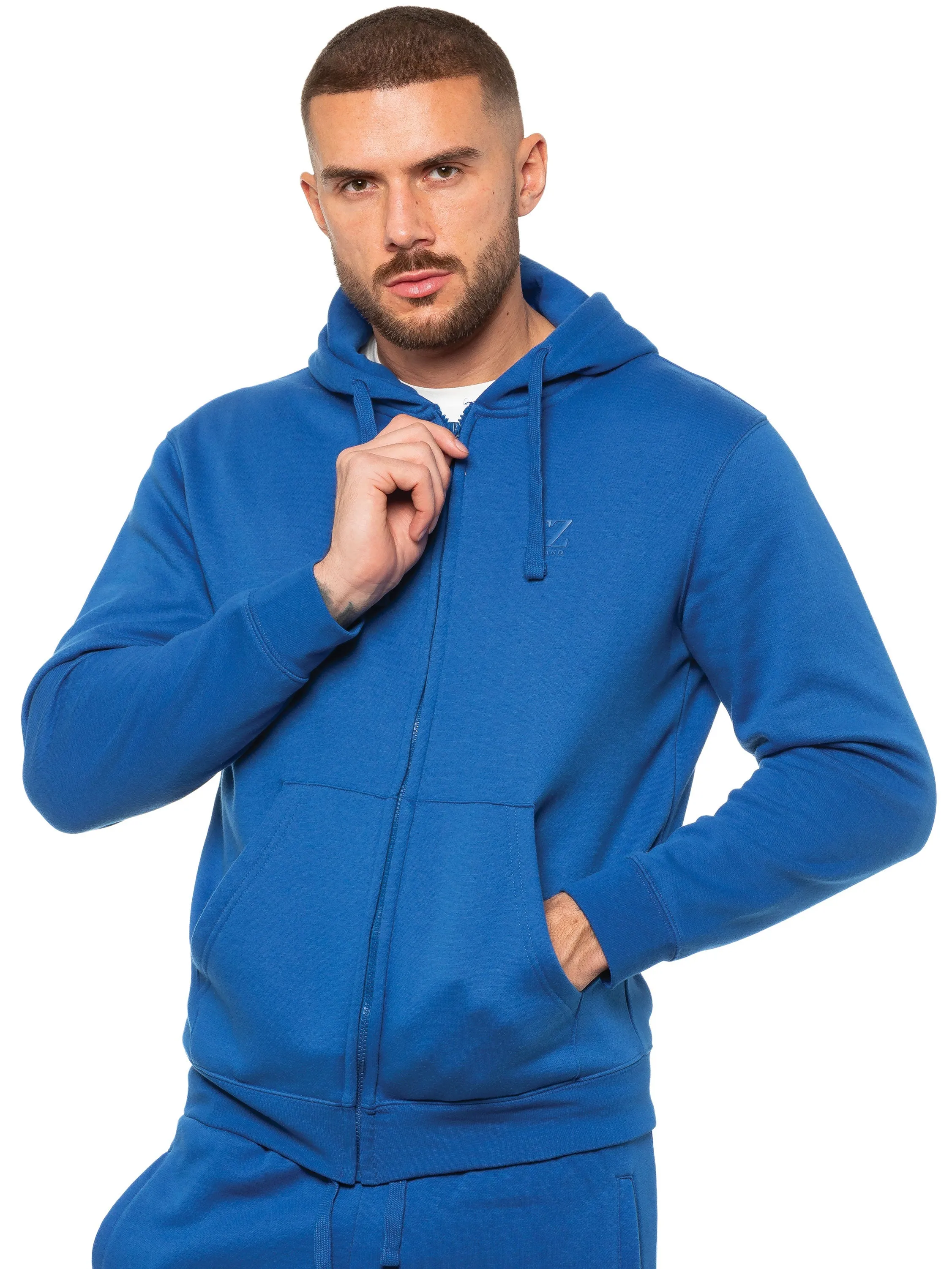 Enzo | Mens Zip Hoodie