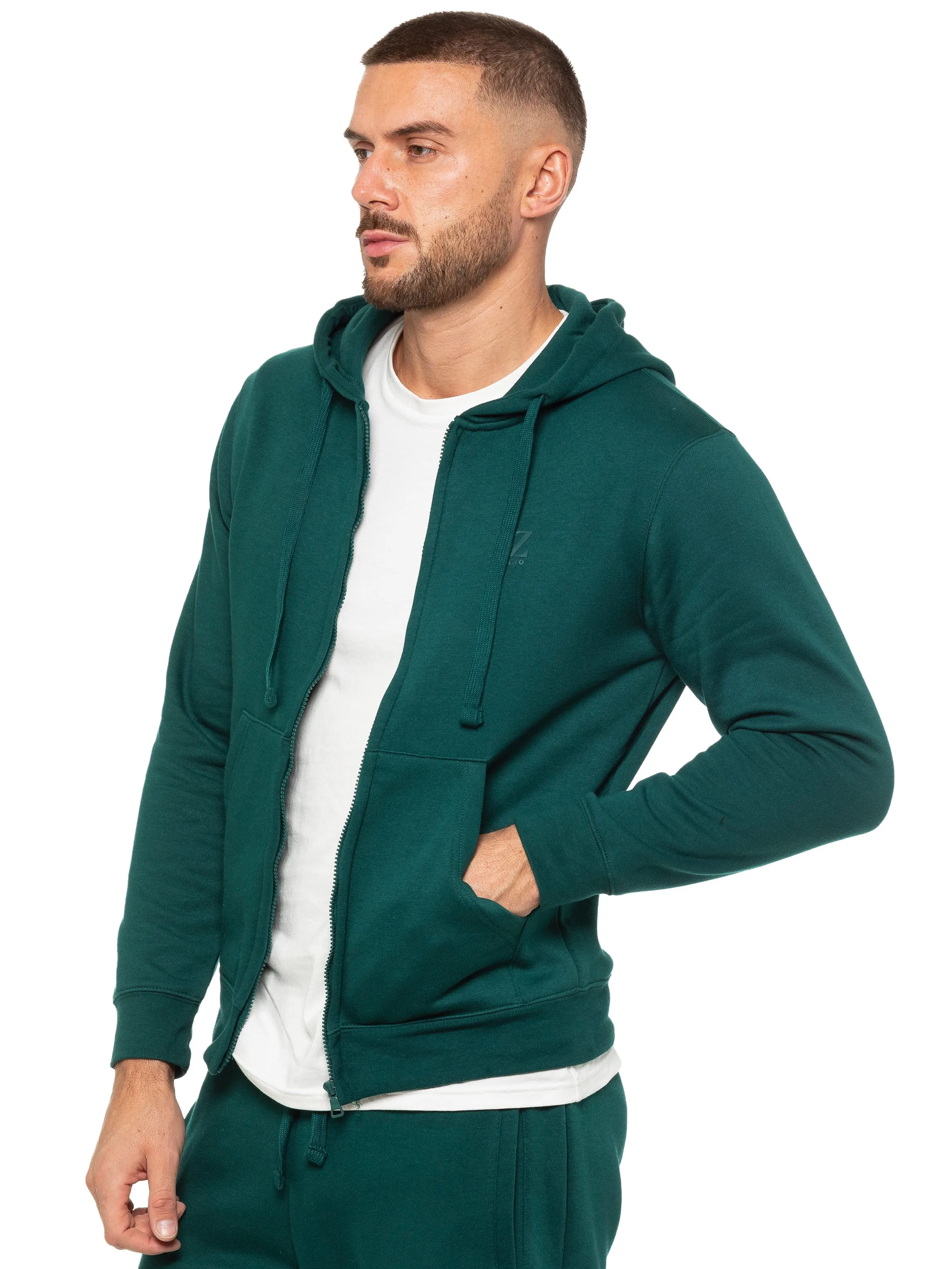 Enzo | Mens Zip Hoodie