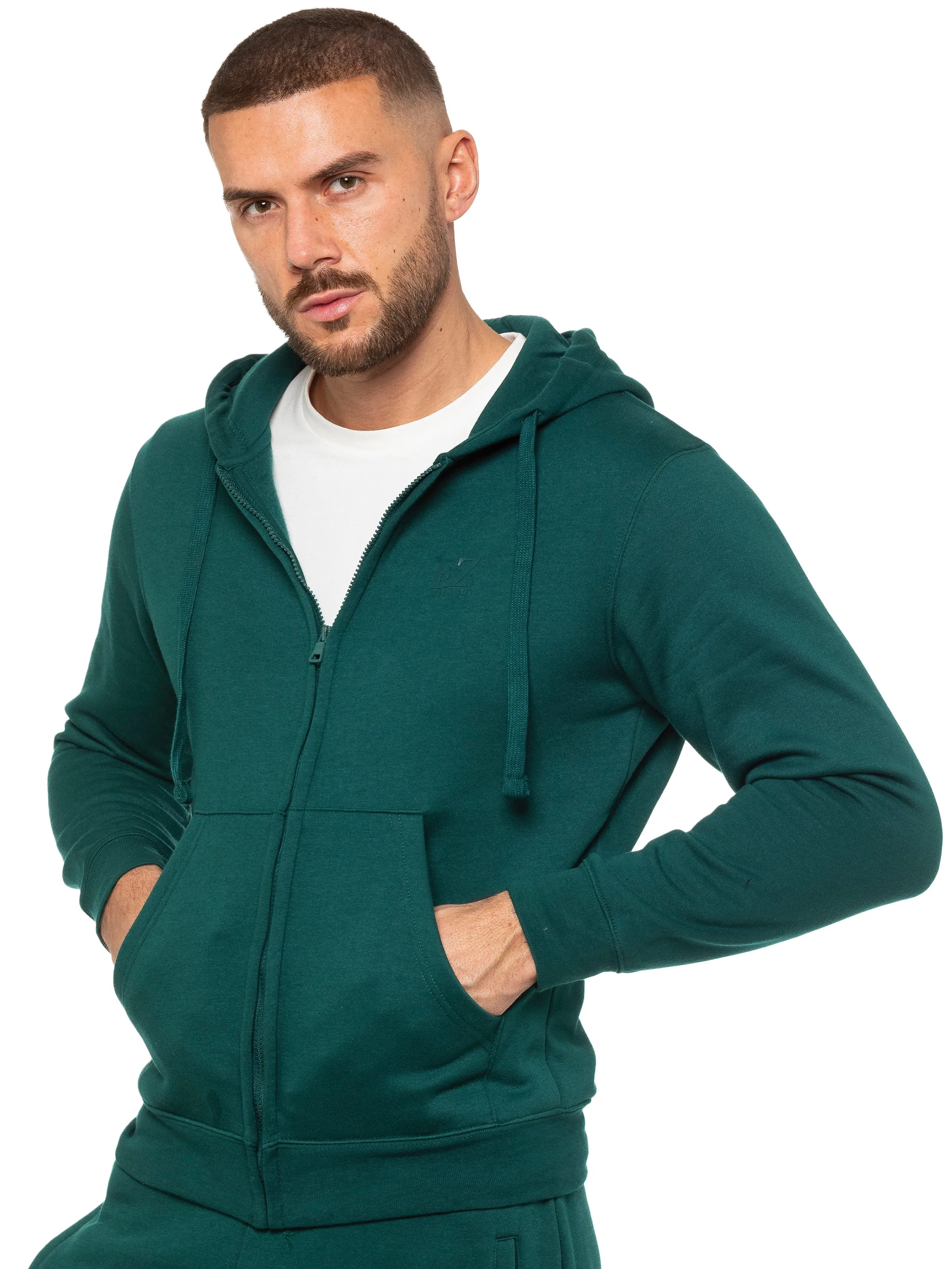 Enzo | Mens Zip Hoodie