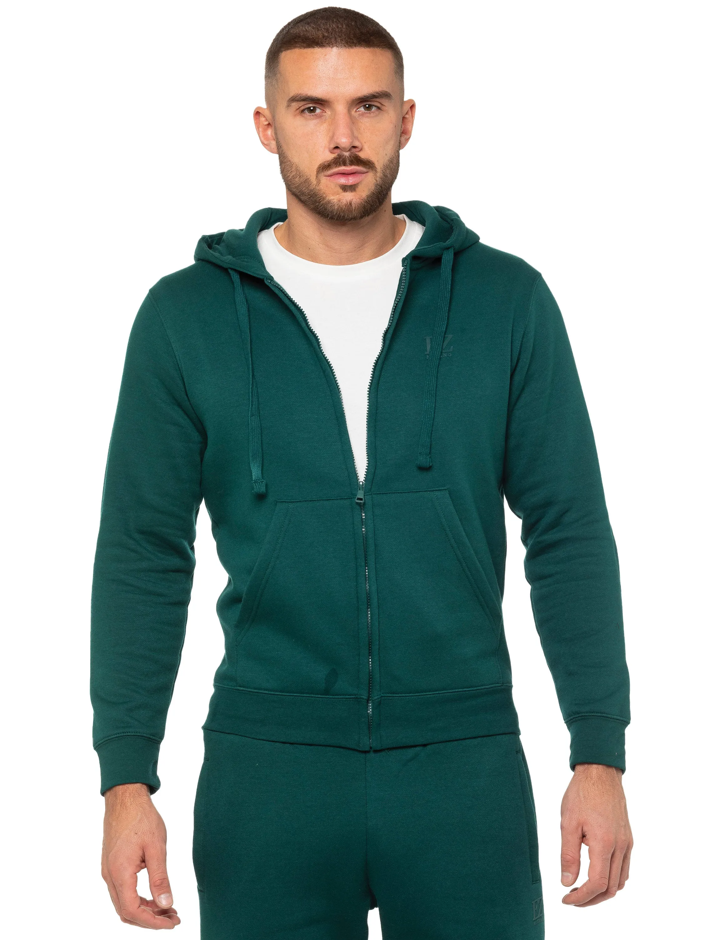 Enzo | Mens Zip Hoodie