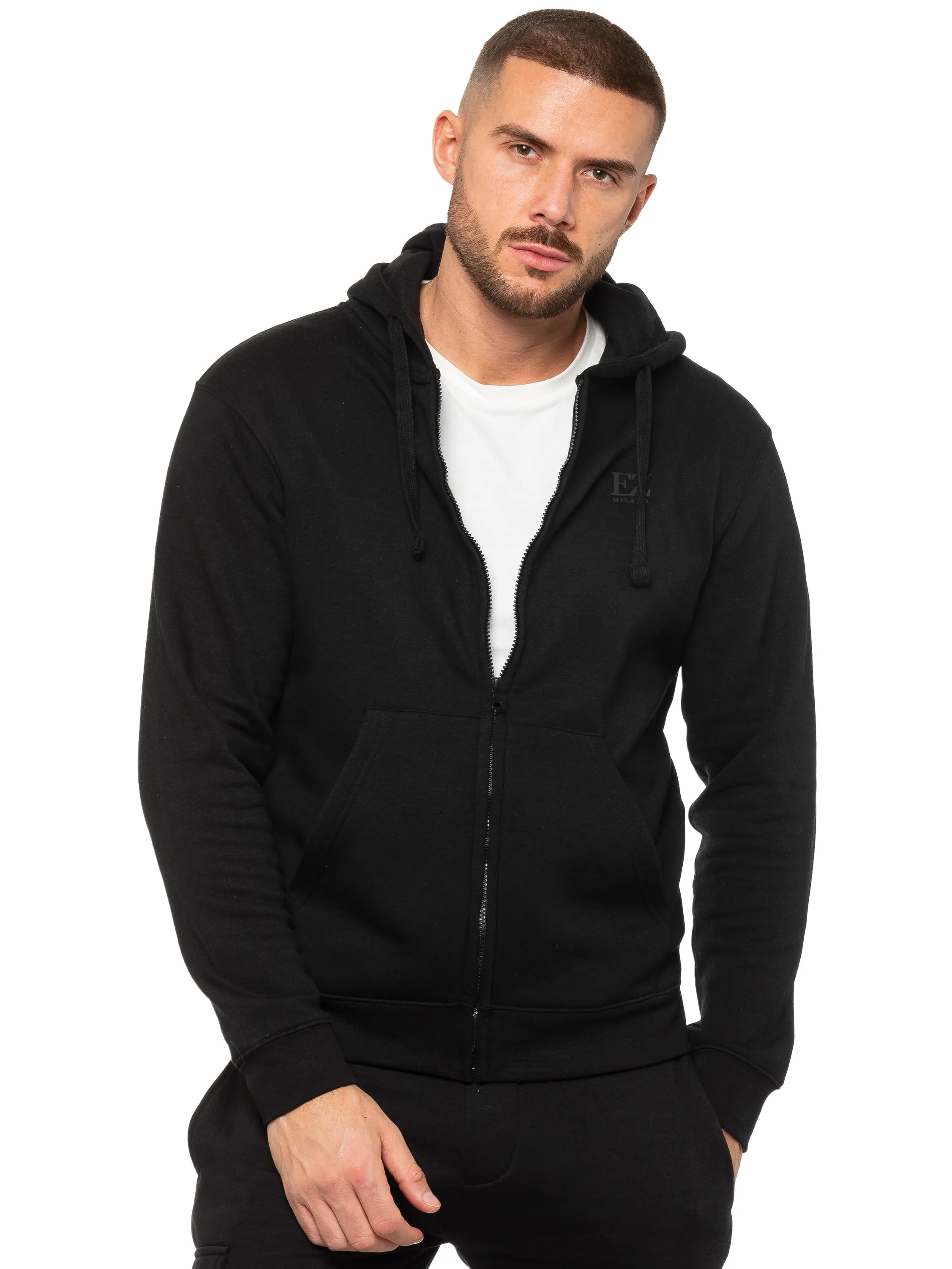 Enzo | Mens Zip Hoodie