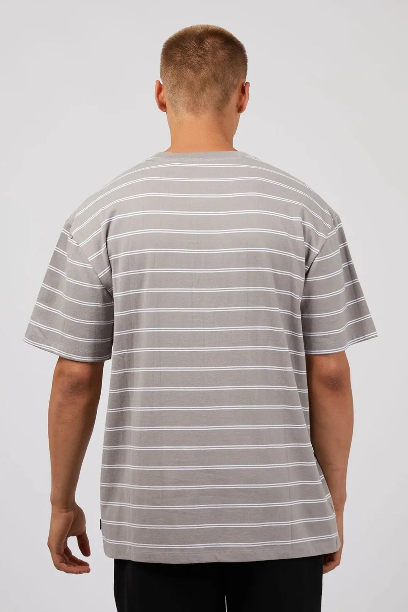 Essential Theory Stripe Tee Grey