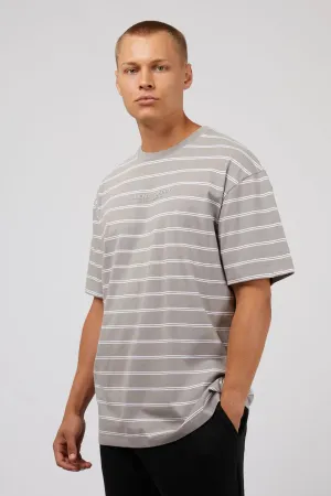 Essential Theory Stripe Tee Grey