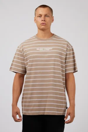 Essential Theory Stripe Tee Mushroom