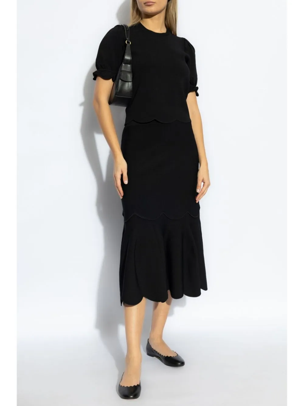 Estela Skirt in Noir