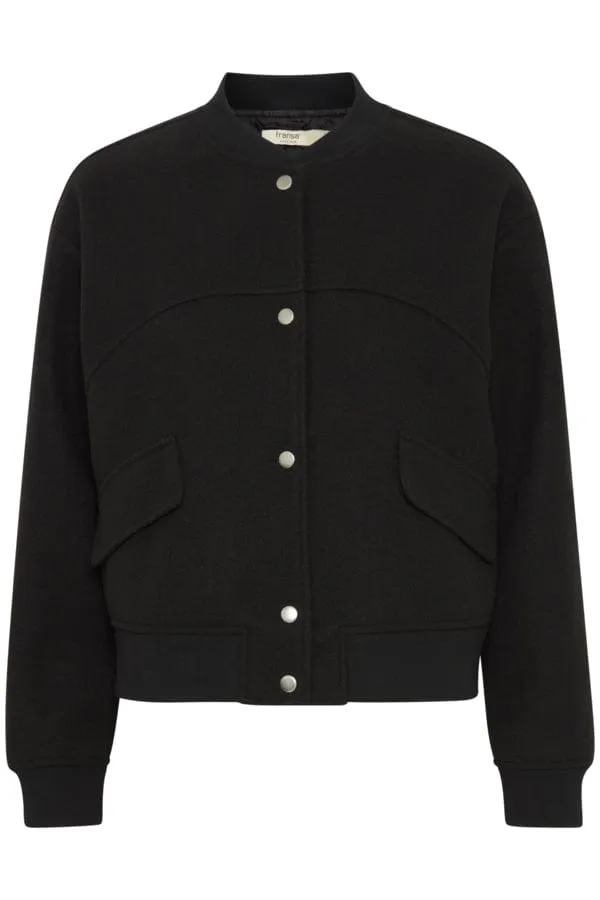 Fransa Bomber Jacket Black