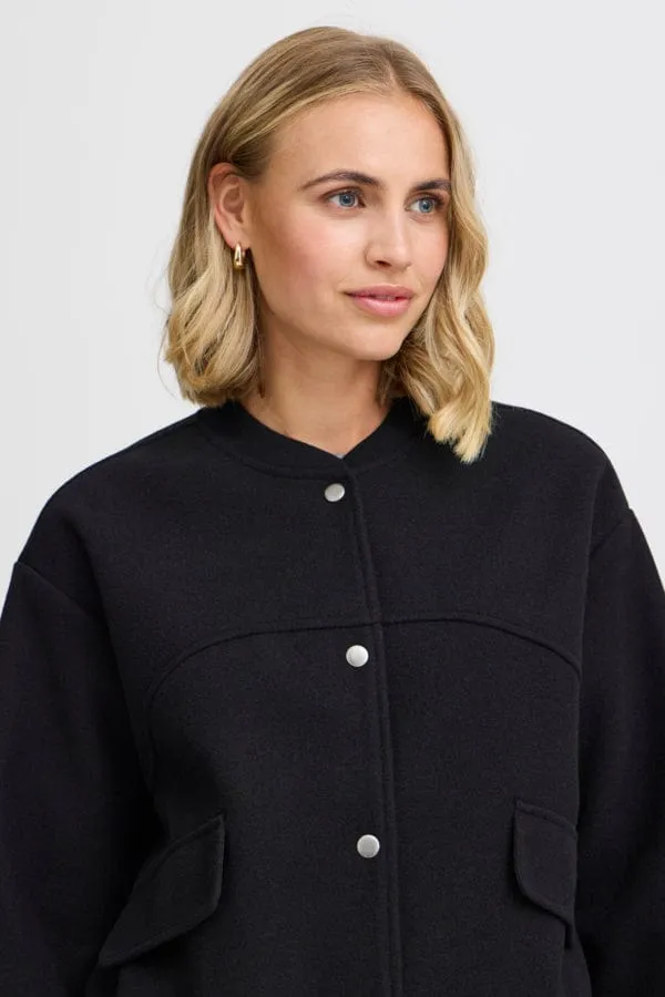 Fransa Bomber Jacket Black