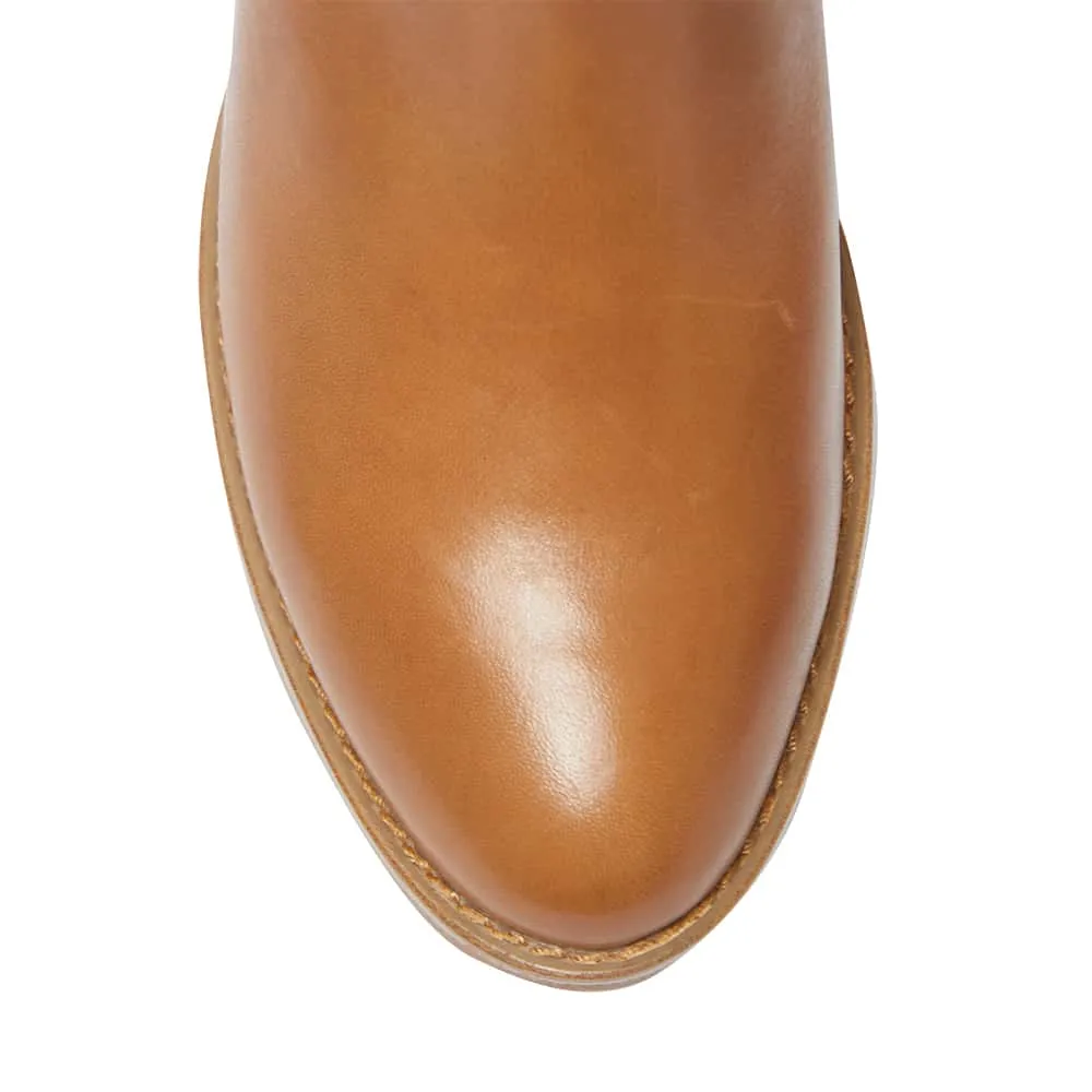 Geronimo Boot in Tan Leather