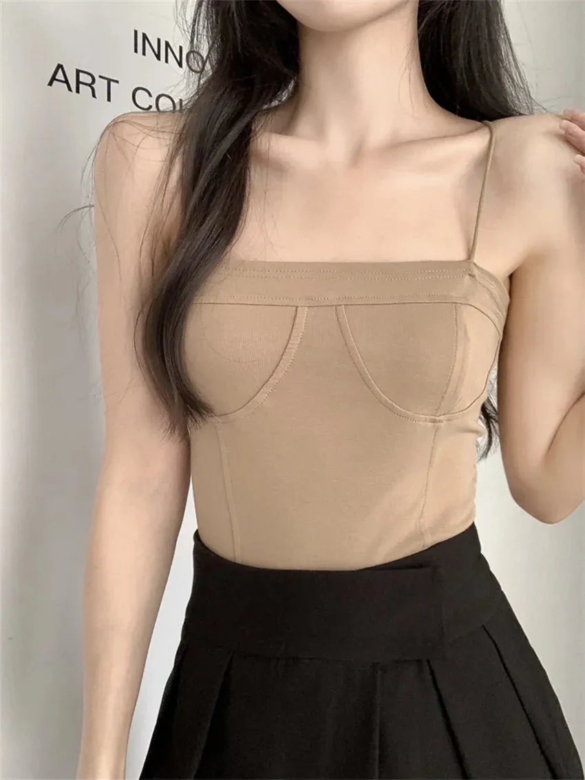 Girlary Slim Skinny T-Shirts Women Chic Sexy Tank Tops New Short Sleeve Summer Hollow Out Office Lady Streetwear Elegant