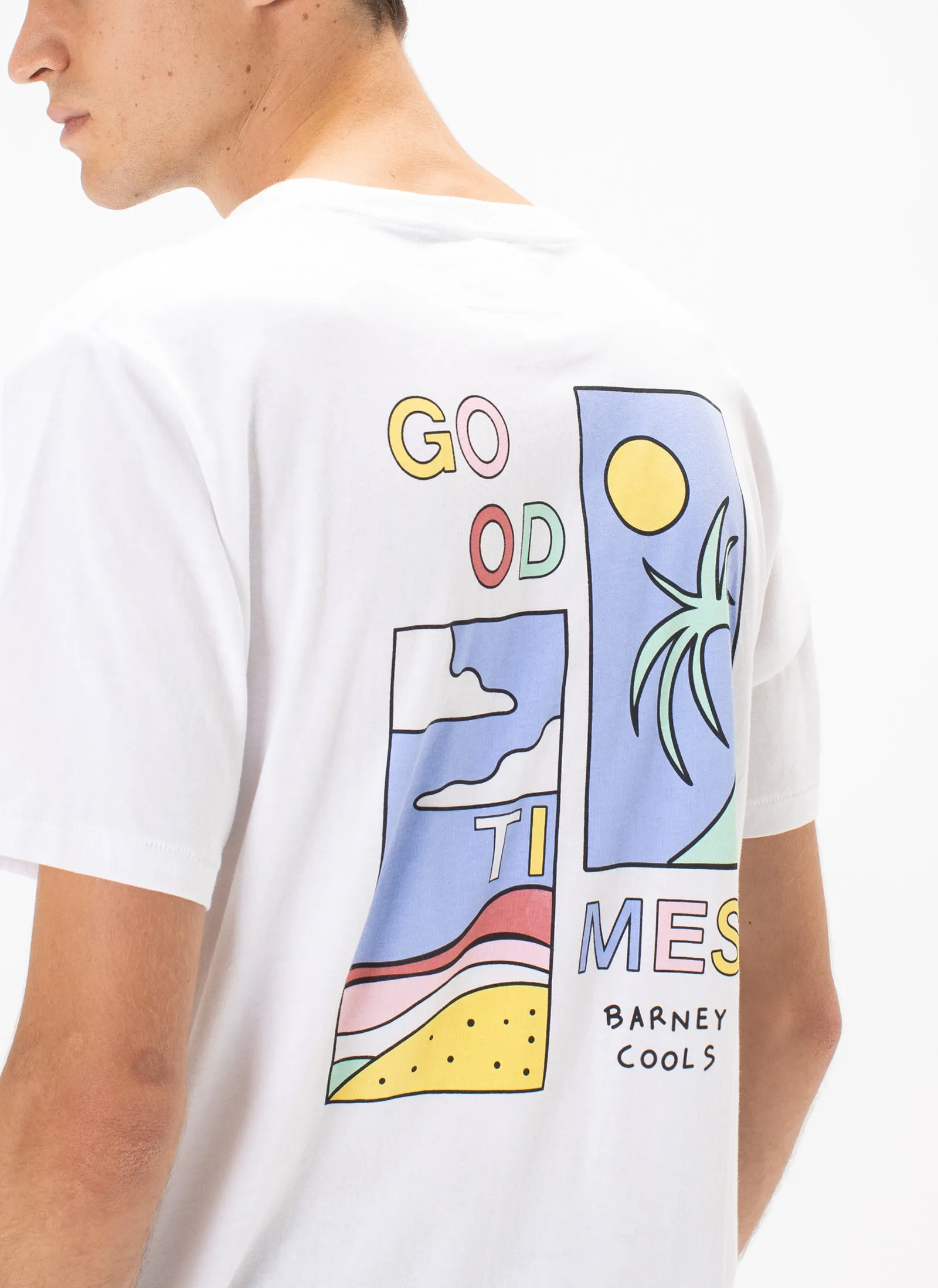 Good Times Tee White