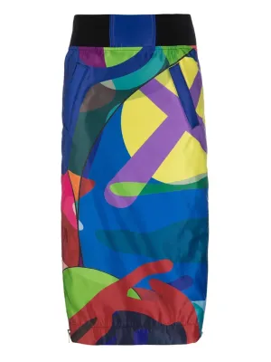 KAWS Print Skirt