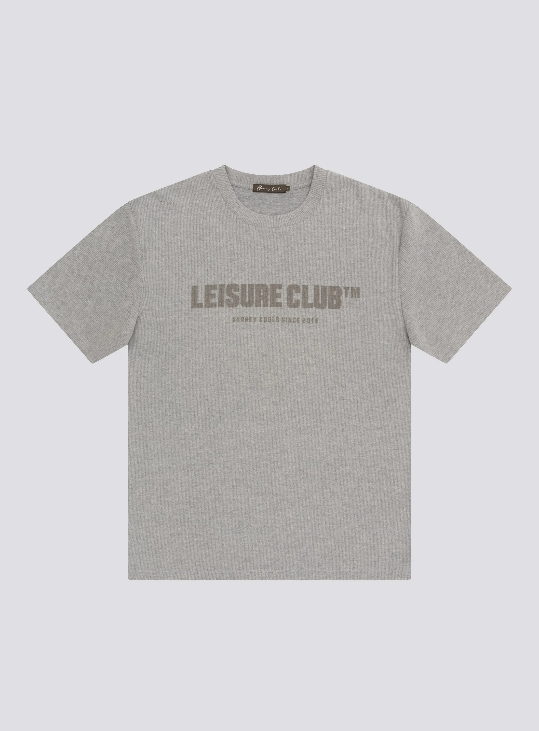 LCTM Homie Tee Grey Melange Rib