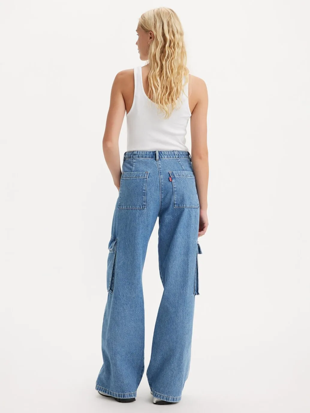 Levi's Womens Baggy Cargo Jeans