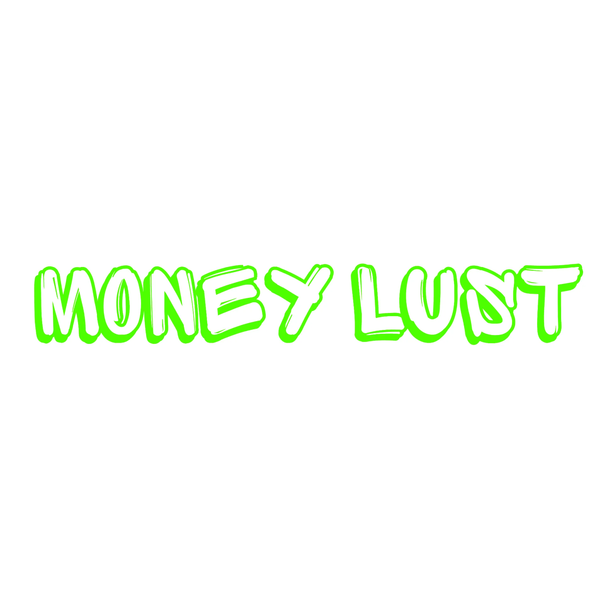 Money Lust Relaxed fit White Hoodie For Men By Demon Wear