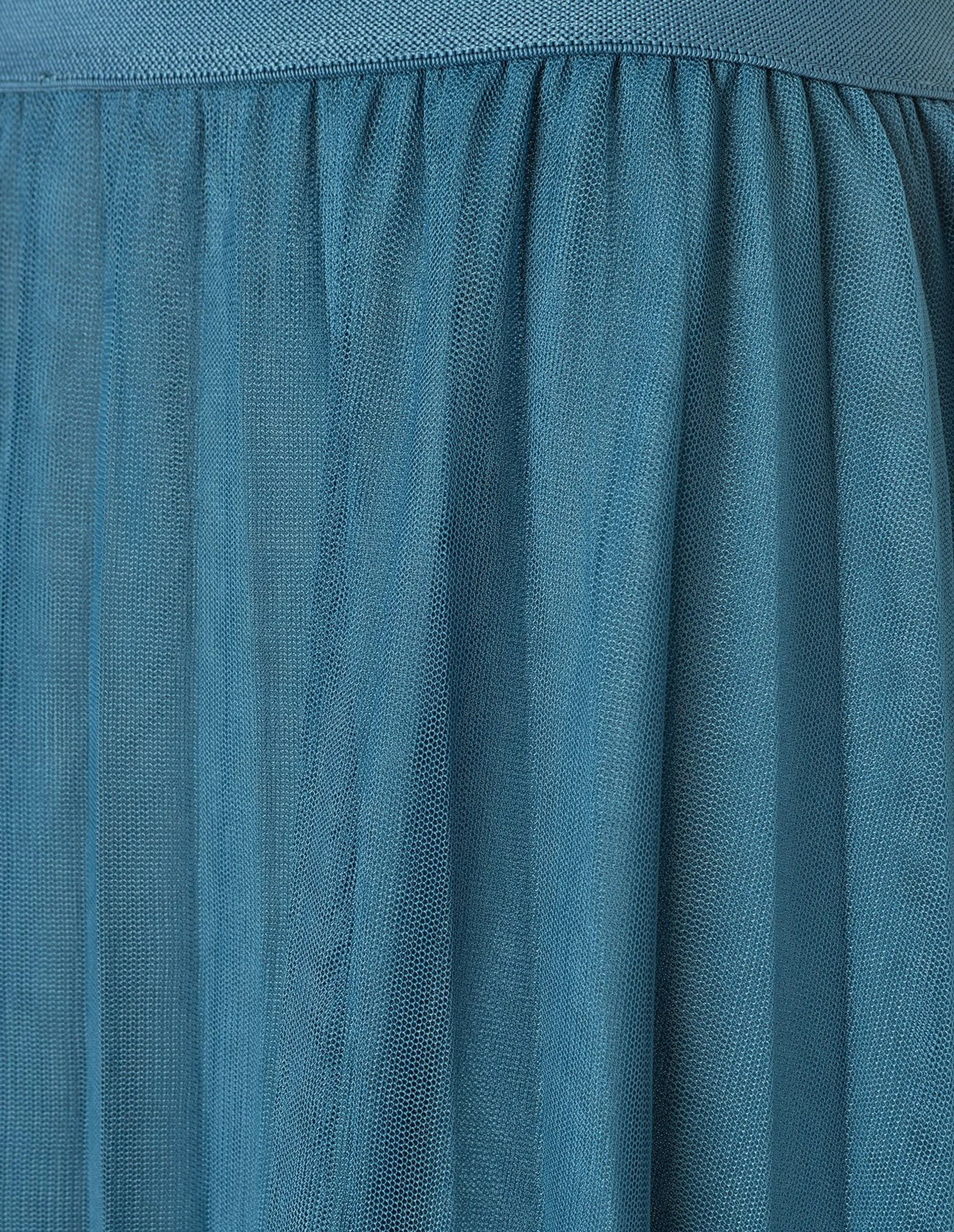 More & More Tulle Skirt Grey Blue