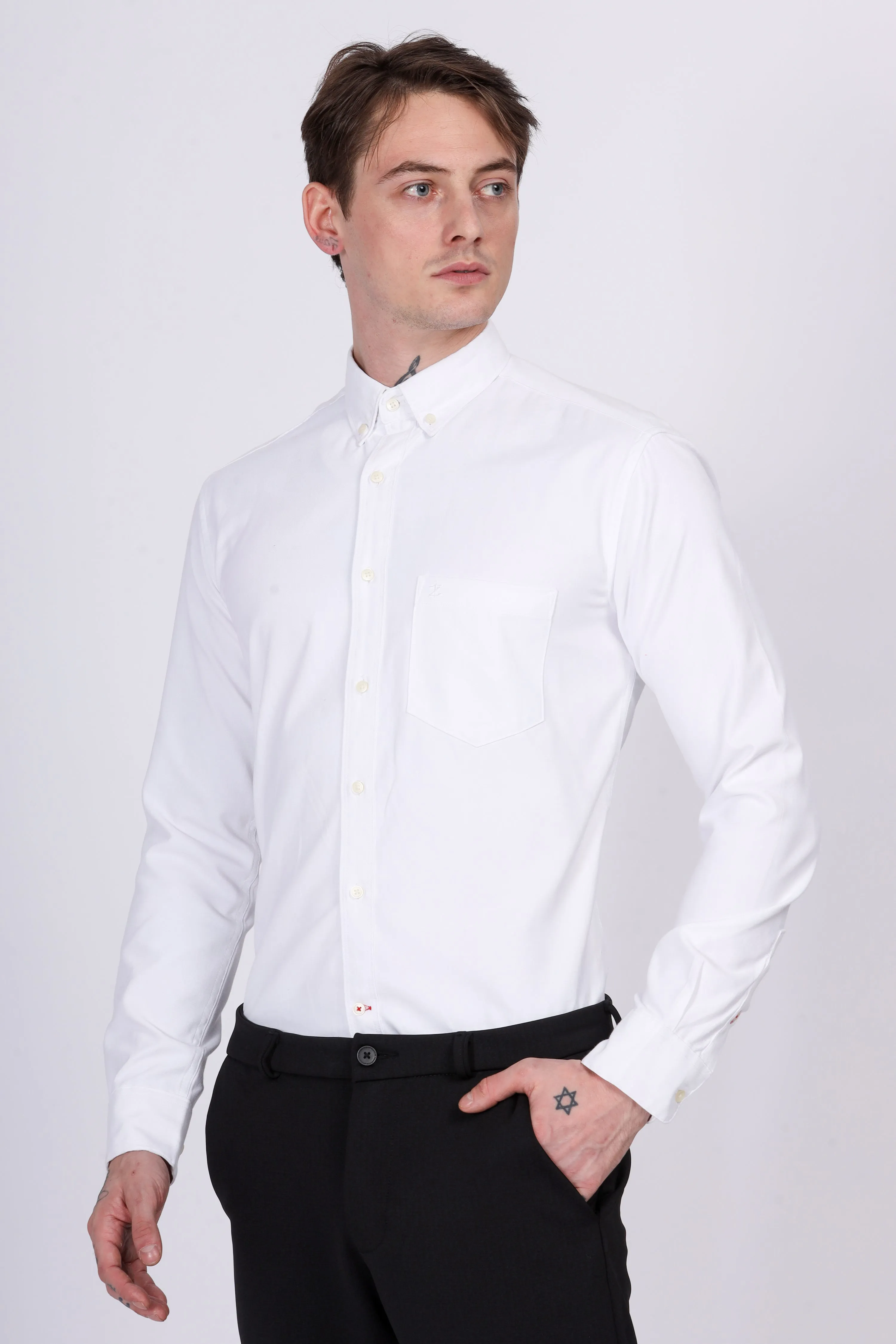 Oxford Formal White Shirt