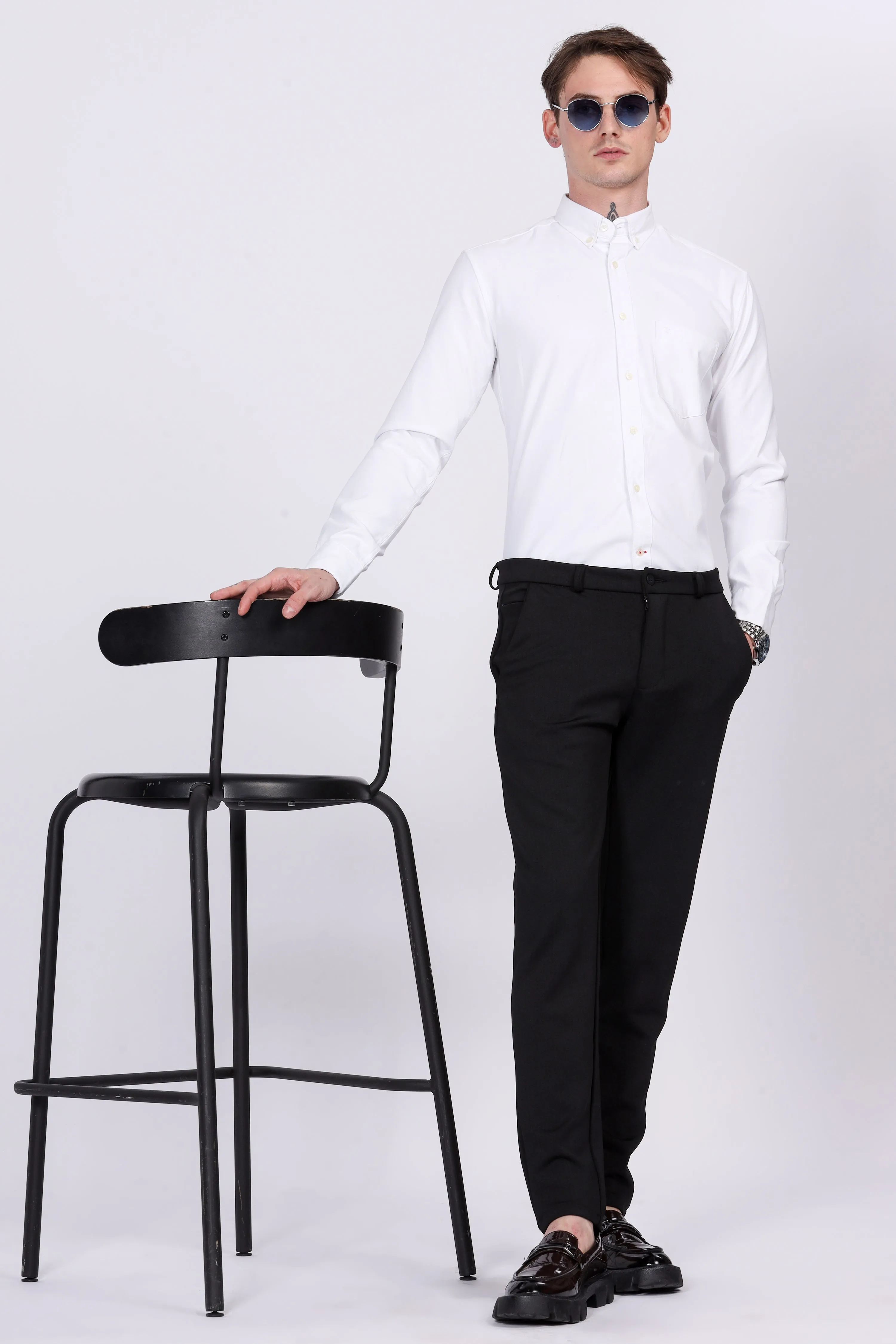 Oxford Formal White Shirt