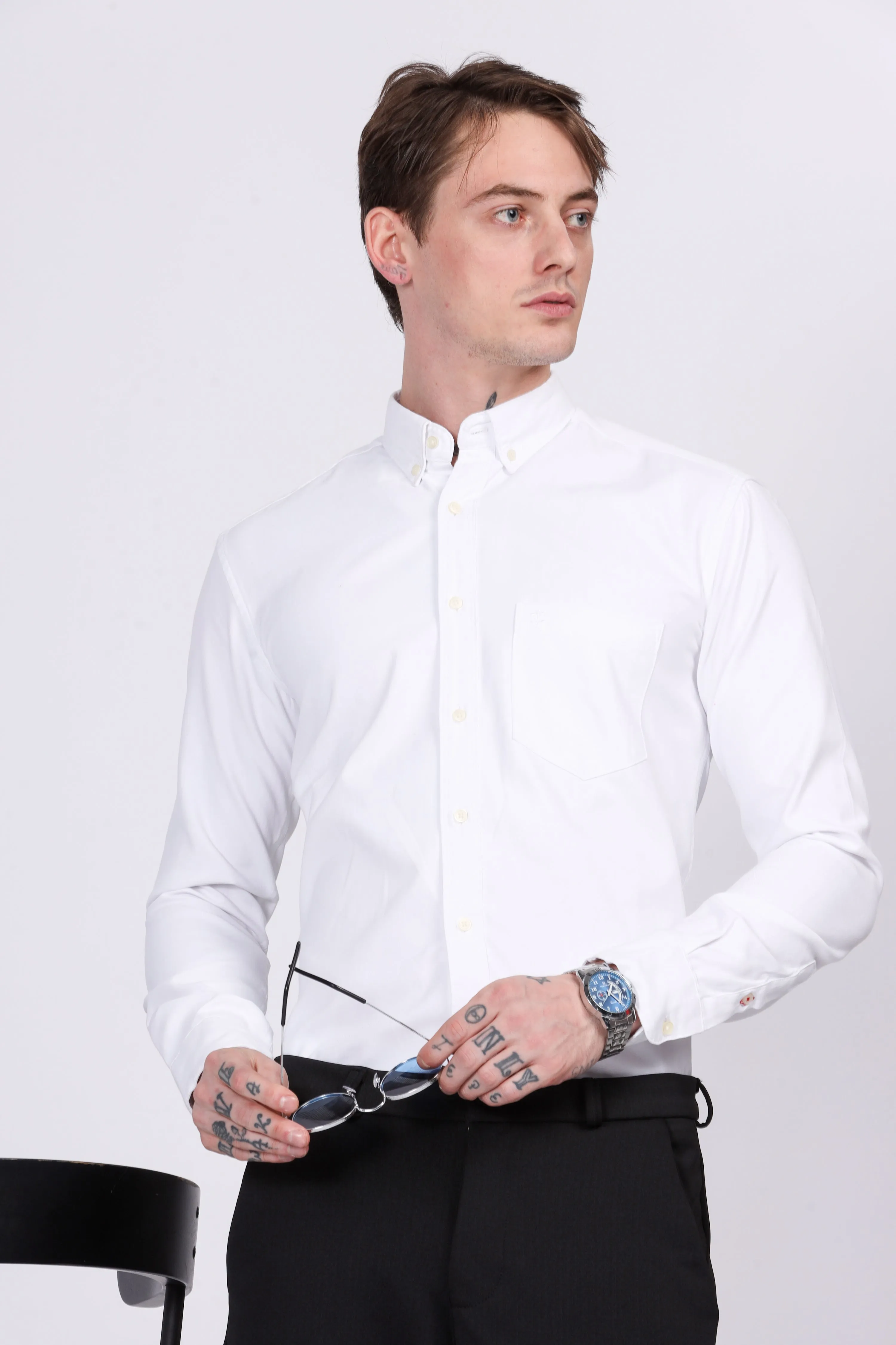 Oxford Formal White Shirt