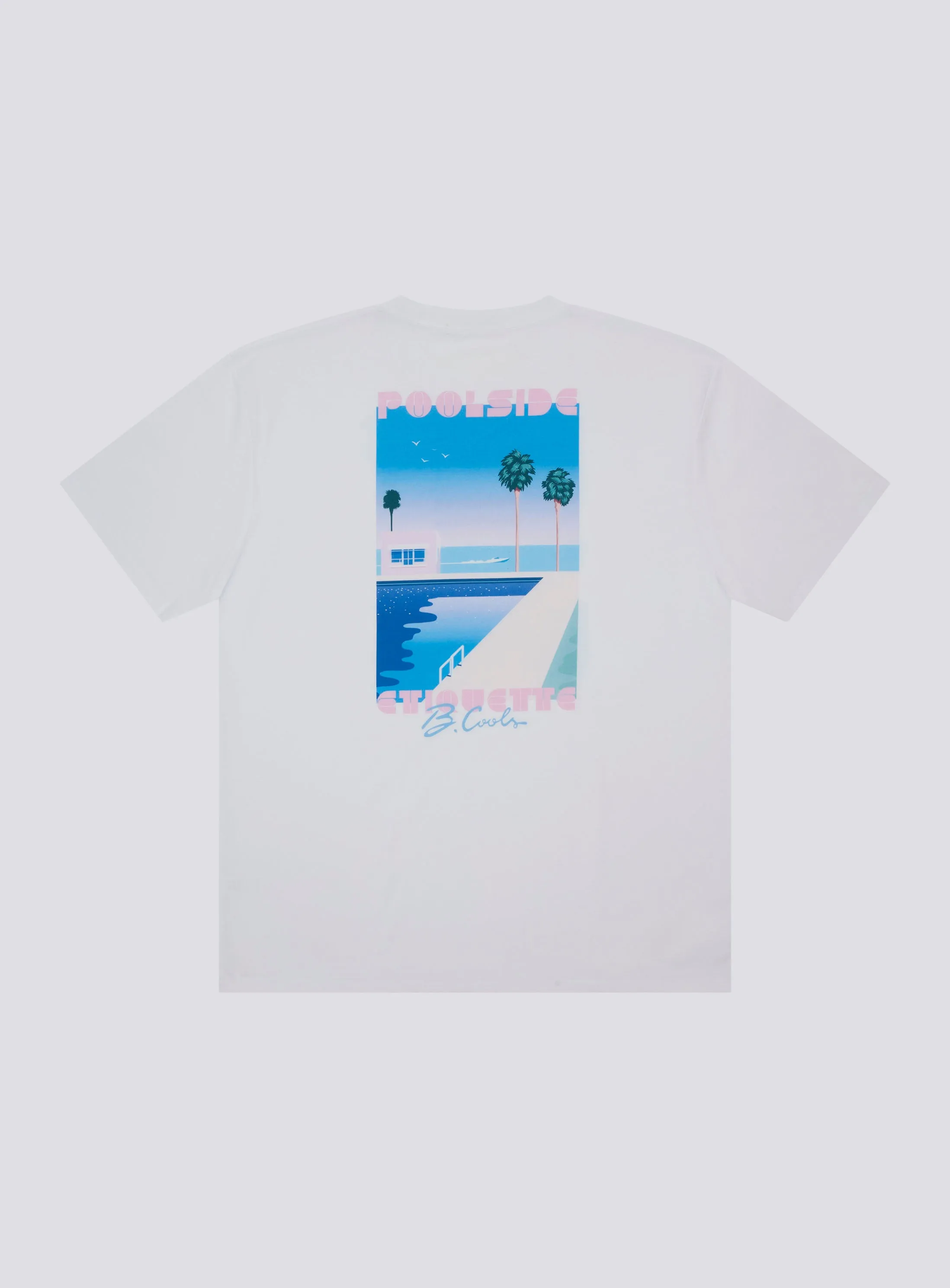 Poolside Vice Tee White