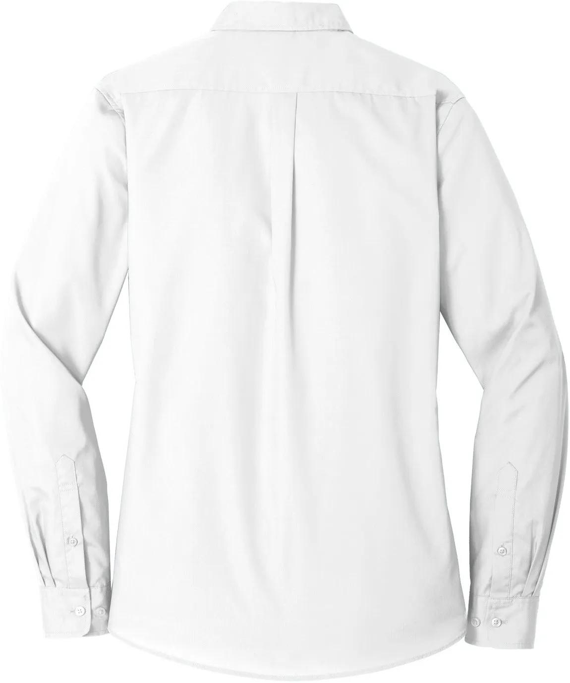 Port Authority Ladies Long Sleeve Carefree Poplin Shirt