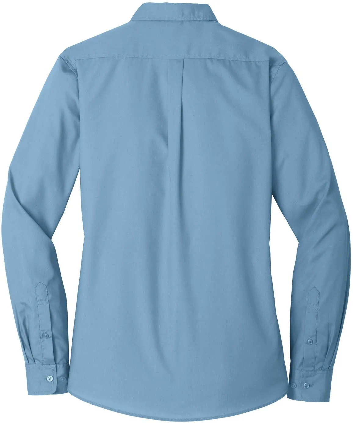 Port Authority Ladies Long Sleeve Carefree Poplin Shirt