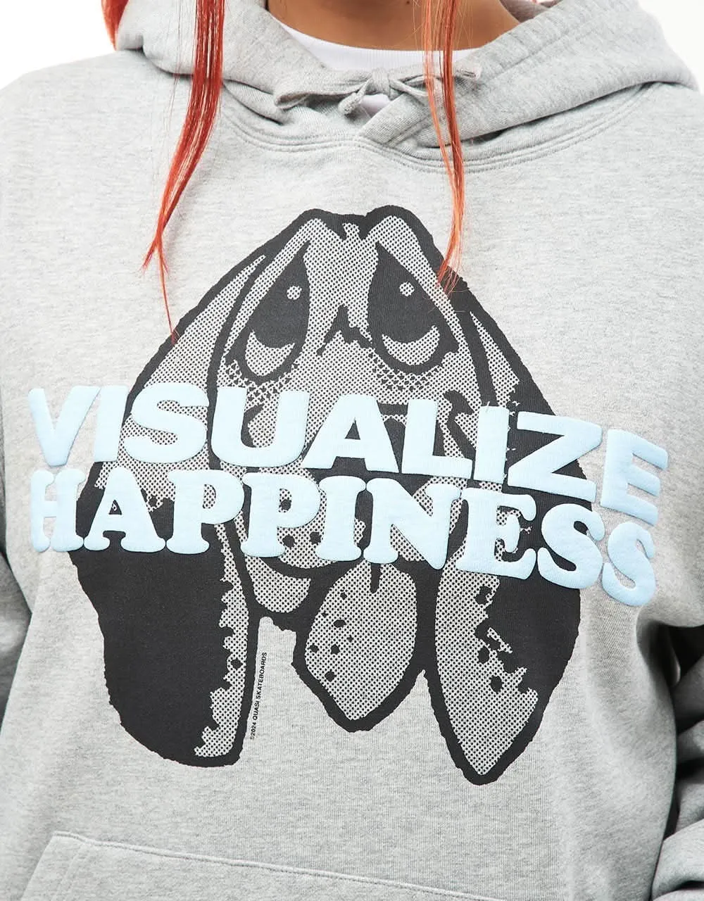 Quasi Bighap Pullover Hoodie - Heather Grey