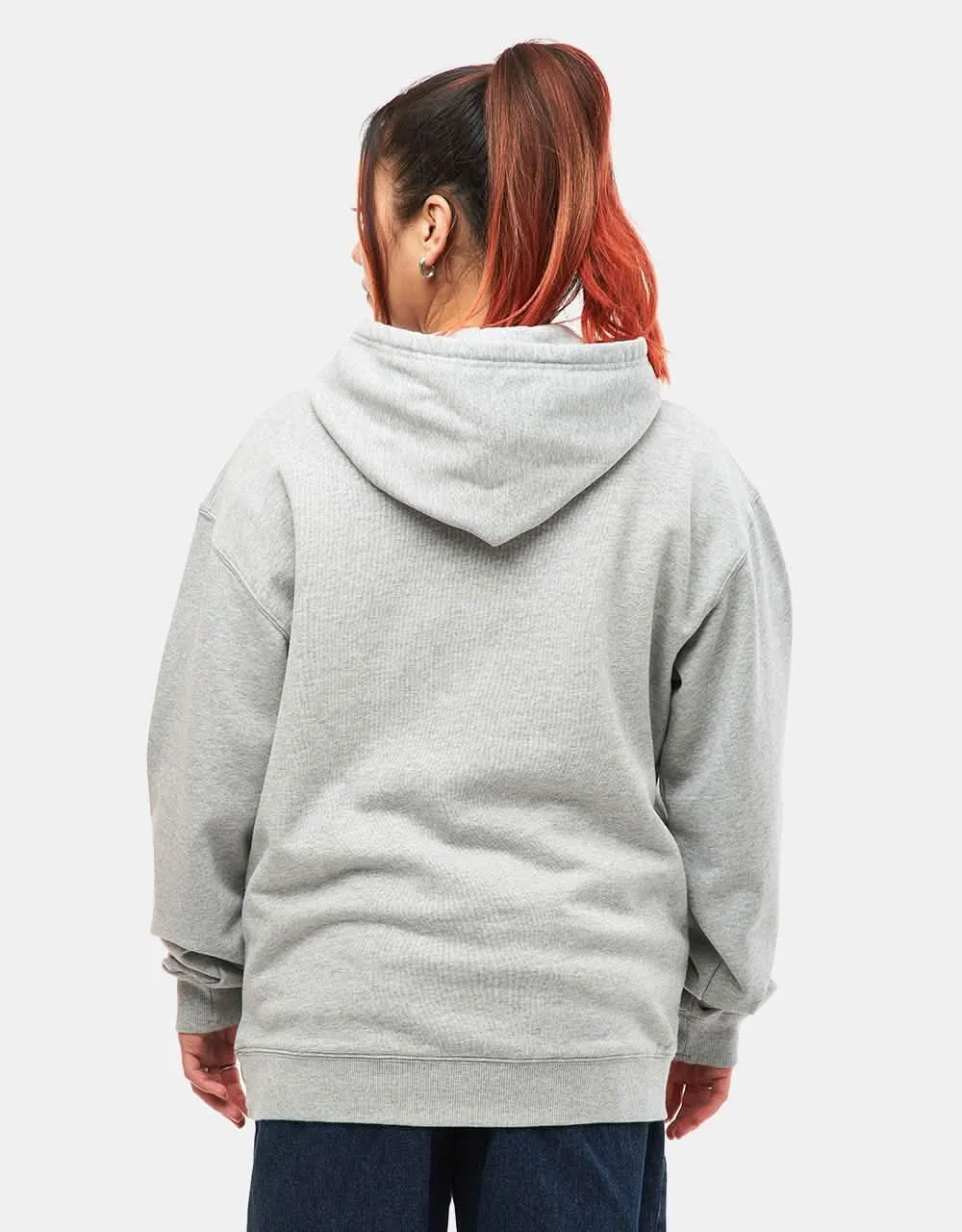 Quasi Bighap Pullover Hoodie - Heather Grey