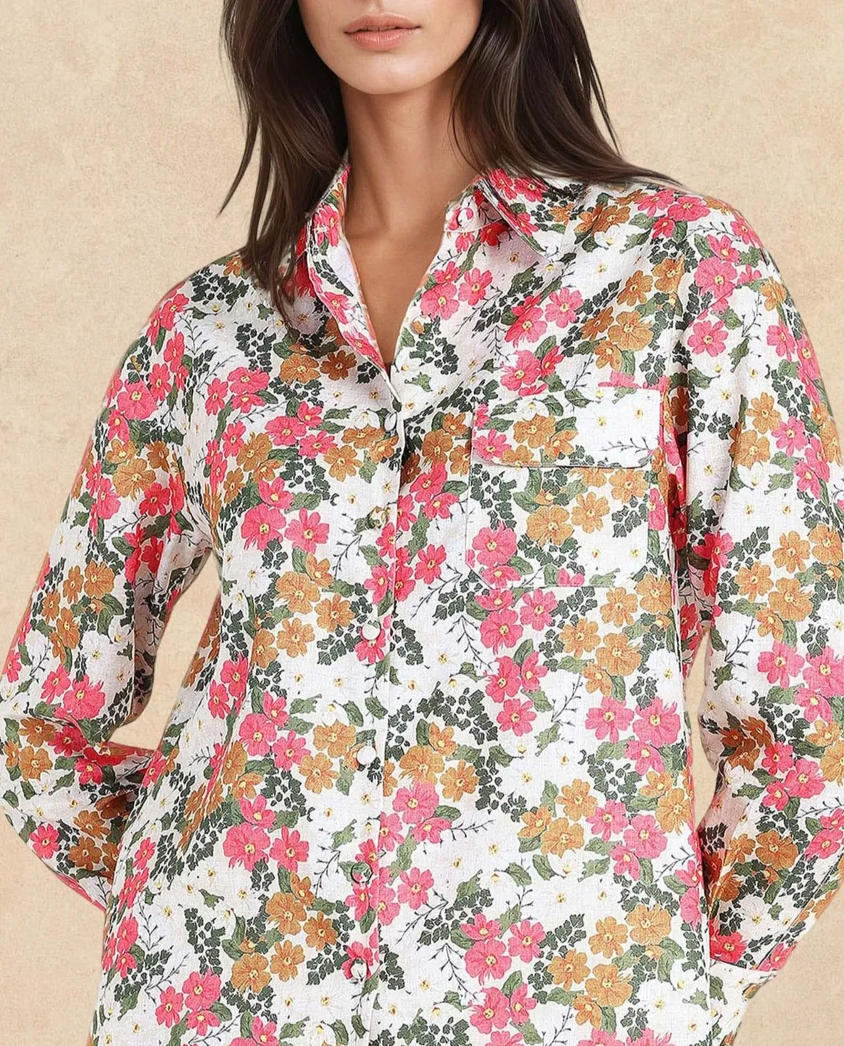 Rareism Women Desantis Multi Printed Shirt