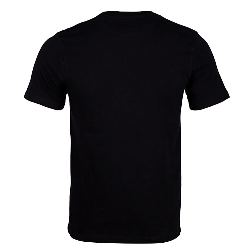 REDTAG Men's Black T-Shirts