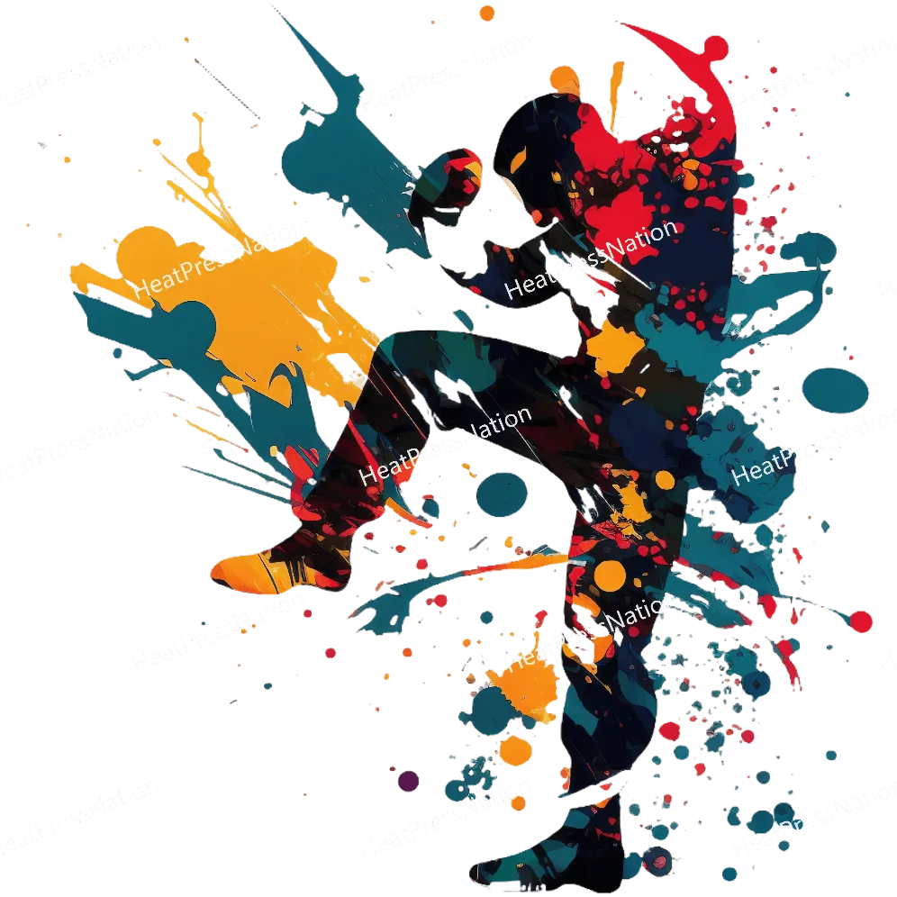 Splatter Kickboxing Design