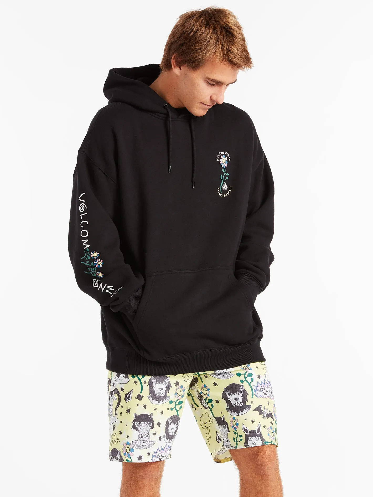 Surf Vitals Ozzy Wrong Hoodie - Black