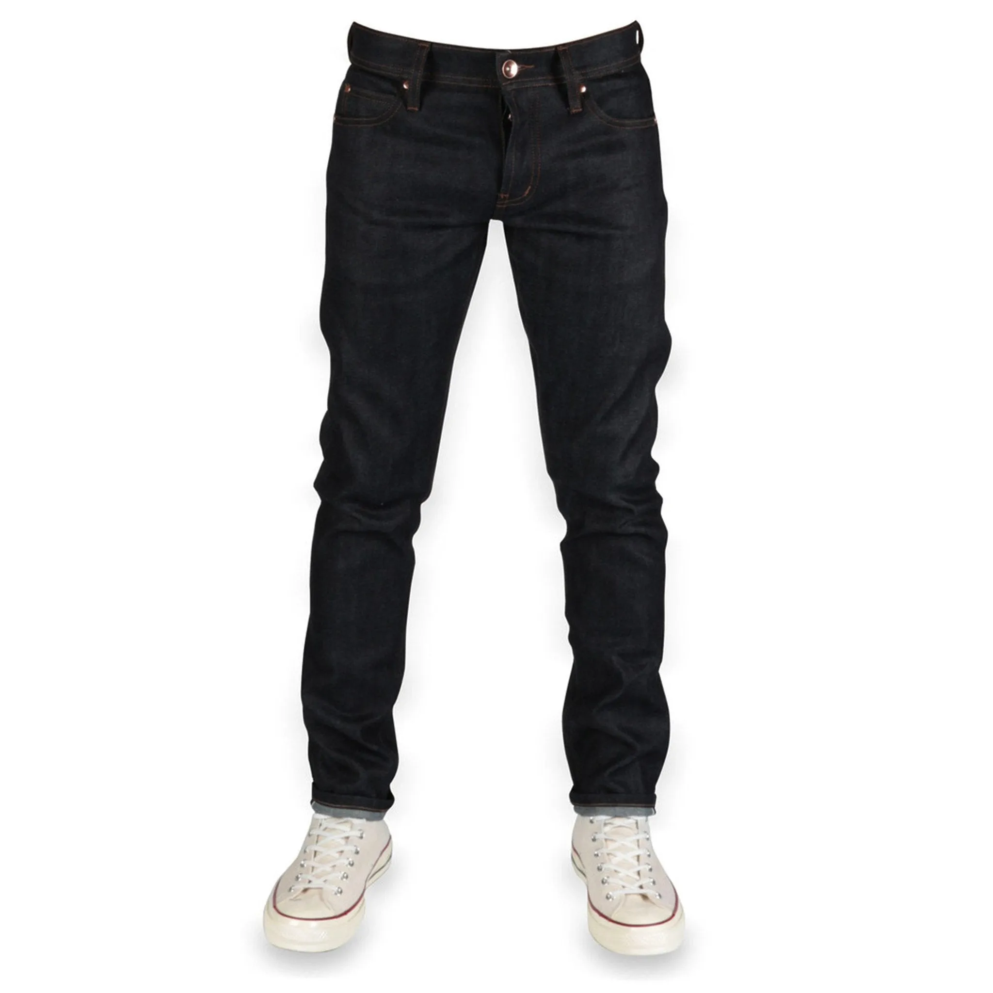 THE UNBRANDED BRAND - 11oz Indigo Stretch Selvedge Denim