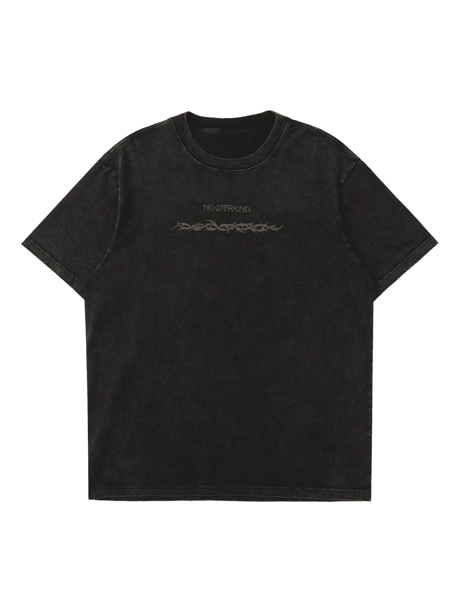 Thesupermade American Retro Letter Print T-shirt