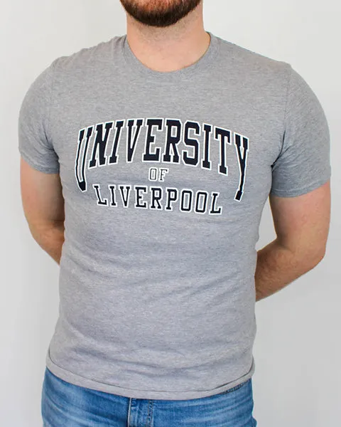 University of Liverpool American Letters Tees