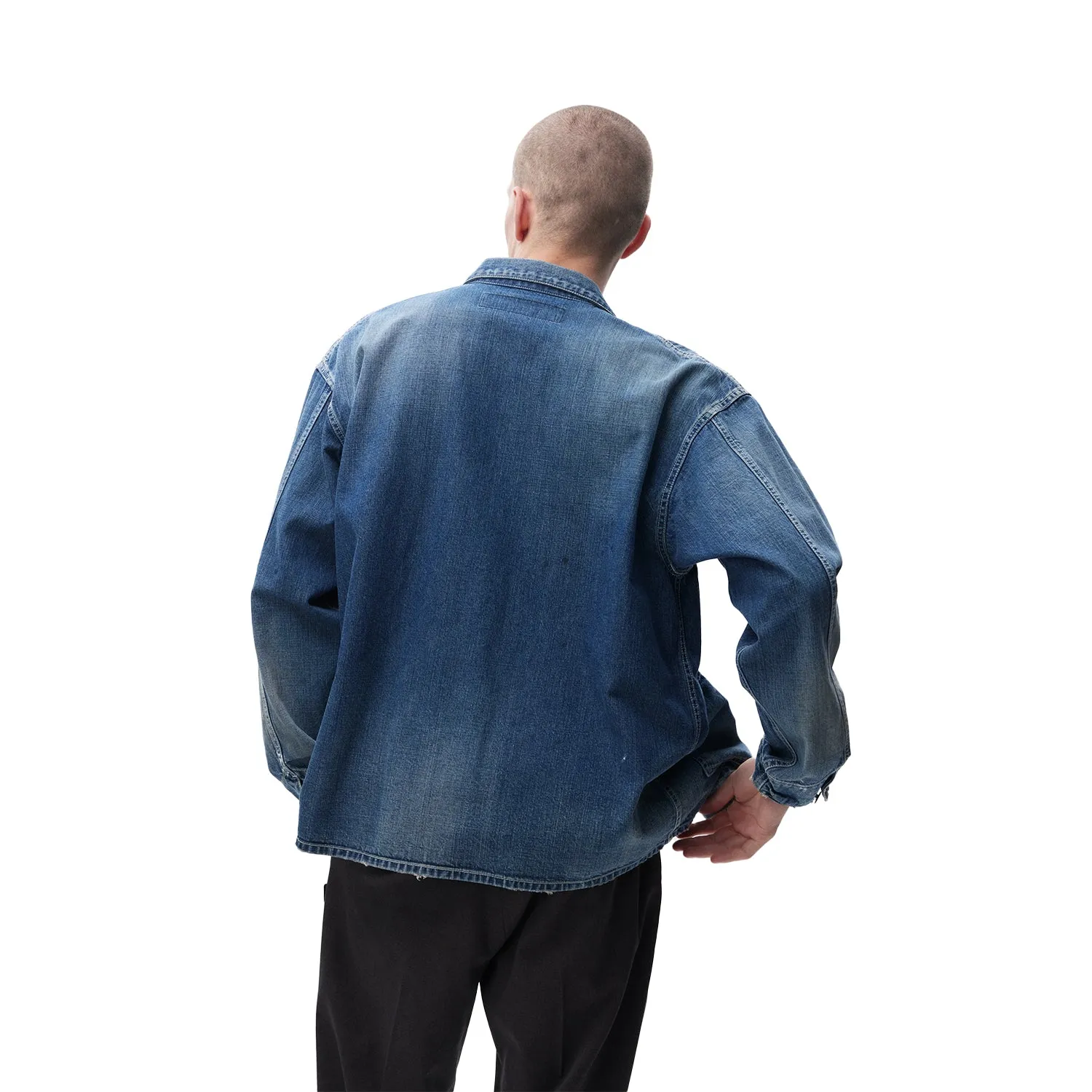 Washed Coverall Jacket