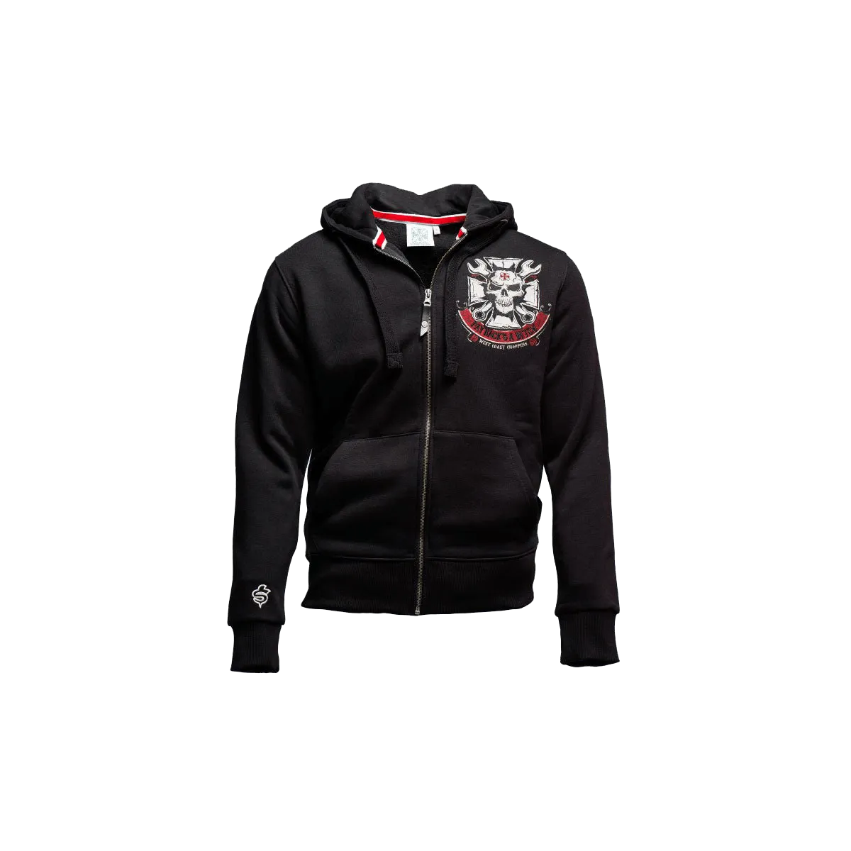 WCC - MECHANIC ZIP HOODY - Black