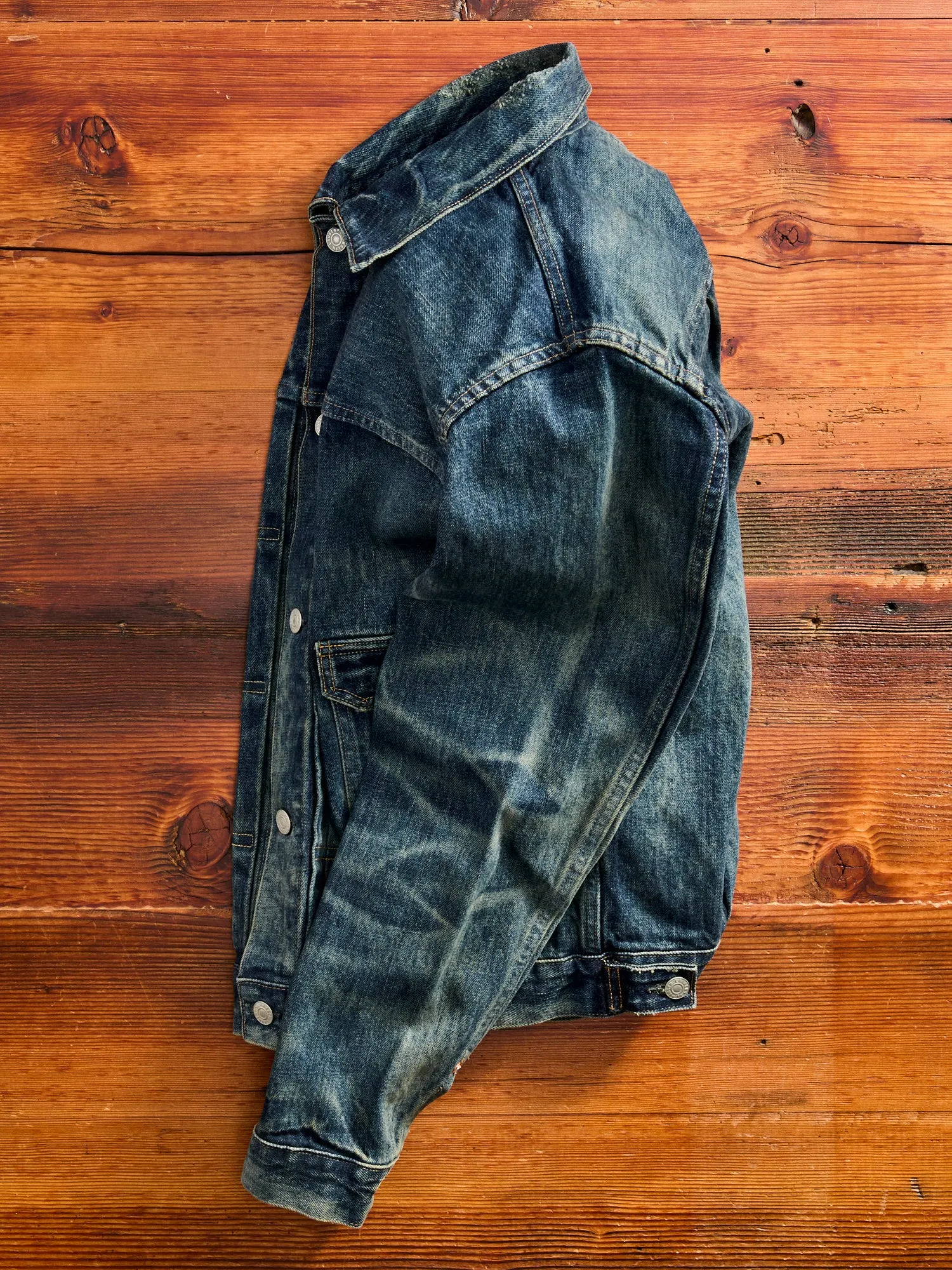 Westview Denim Jacket in Roughout Indigo